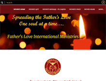 Tablet Screenshot of fathersloveim.com